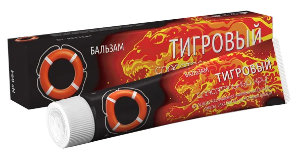 Glābšanas Riņķis tīģera balzams, 45 g