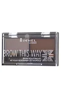 RIMMEL UZACU VEIDOŠANAS KOMPLEKTS, 002 MEDIUM BROWN, 3.3G