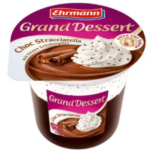 DESERTS PUDIŅŠ GRAND DESSERT STRACIATELLA 190G