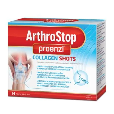 Proenzi Arthrostop Collagen Shots šķidrums flakonos 25 ml N14