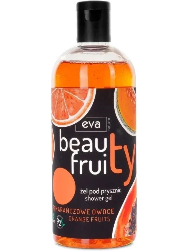 Eva Natura Beauty Orange fruity dušas želeja, 400 ml