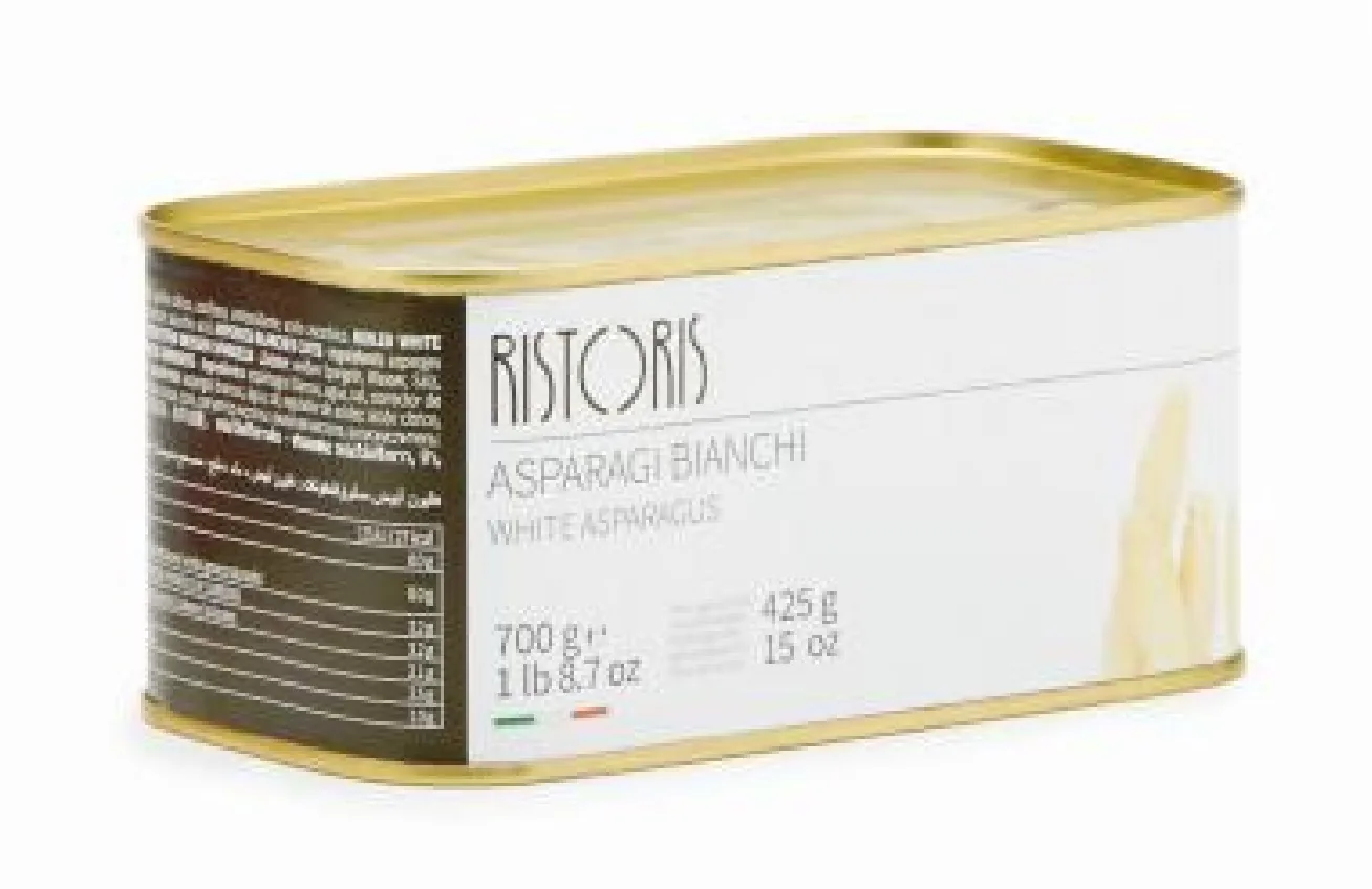 BALTIE SPARĢEĻI RISTORIS, 700G/425G