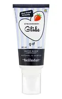 BELLADOT STRAWBERRY GLIDE LUBRIKANTS UZ ŪDENS BĀZES, 80ML