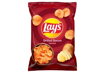 KARTUPEĻU ČIPSI LAY'S AR BEKONA GARŠU 130G