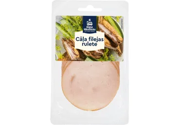 KARSTI KŪPINĀTA CĀĻA FILEJAS RULETE RĪGAS MIESNIEKS 100G