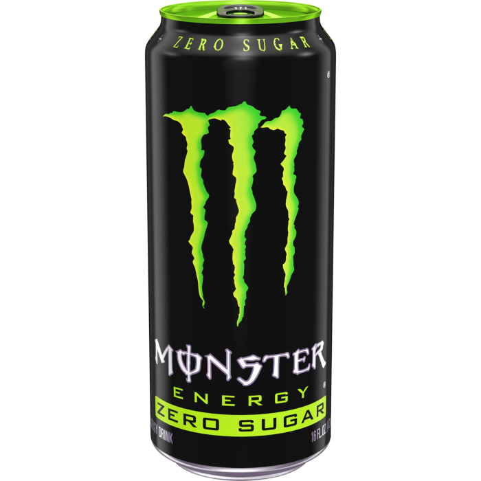 ENERĢIJAS DZĒRIENS MONSTER GREEN ZERO AR SALDINĀTĀJIEM 500ML