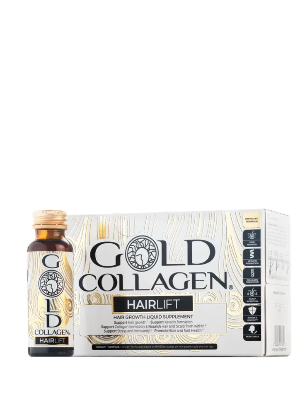 Gold Collagen Hairlift Flakoni, 10 x 50 ml