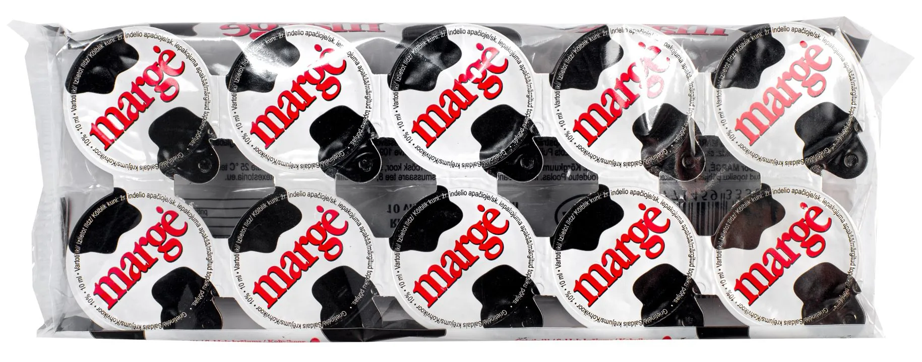 KAFIJAS KRĒJUMS MARGE 10%, 10X10 G, 10 GAB.
