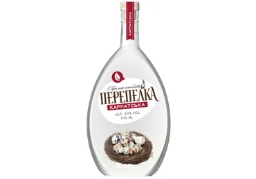Водка Perepelka Carpathian 40%, 0,7 л
