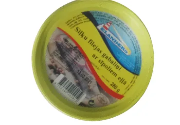 SIĻĶU FILEJAS GABALIŅI AR SĪPOLIEM EĻĻĀ ELANDERS 280G