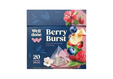 AUGĻU TĒJA WELL DONE BERRY BURST 20X2G.