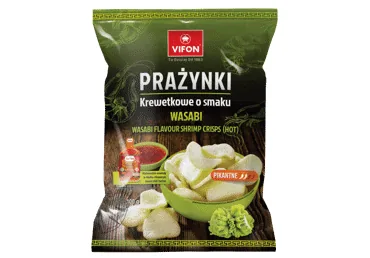 GARNEĻU ČIPSI VIFON AR VASABI GARŠU 100G