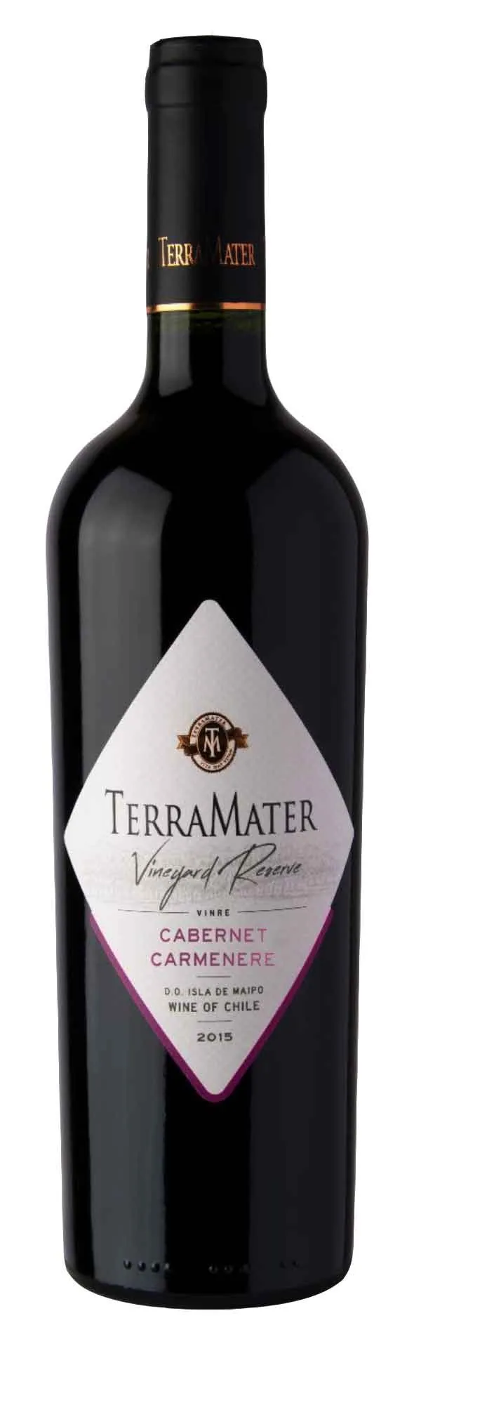Sarkanvīns Terramater Vineyard Reserve Cabernet carmenere, sauss, 13,5%, 0,75 l