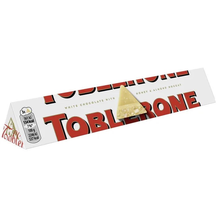 ŠOKOLĀDE TOBLERONE BALTĀ 100G