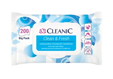 MITR.SALVETES CLEANIC CLEAN&FRESH 200GB.