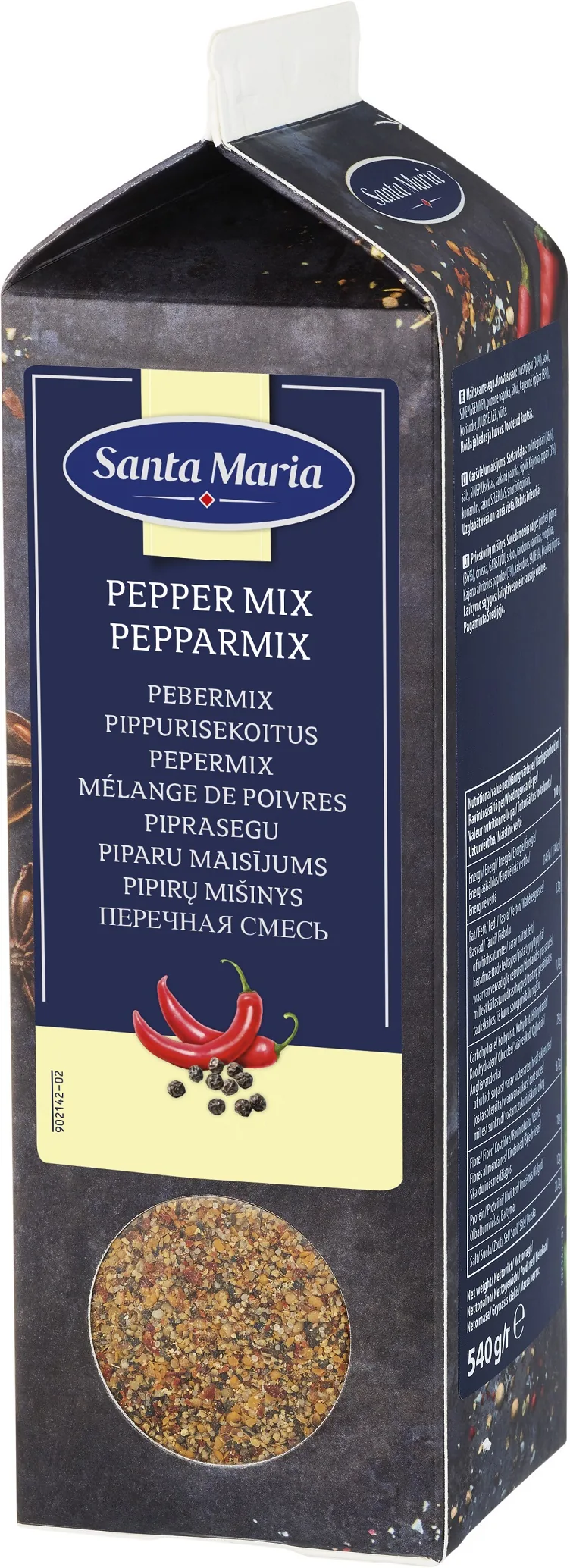 PIPARU MAISĪJUMS 540 G, SANTA MARIA, TETRAPAKA