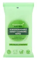 SUPERDRUG ALOE VERA BIODEGRADABLE MITRĀS SALVETES, 15GAB.