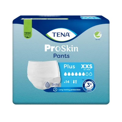 Трусы-подгузники Tena Pants Plus, XXS, 14 шт.