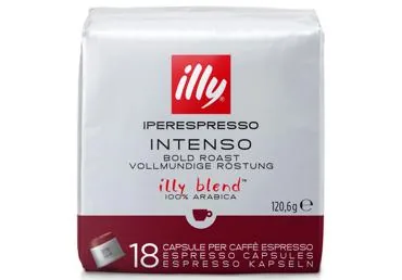Kafijas kapsulas Illy Iper Dark Roast 18 x 6,7 g