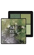 MAKE UP FACTORY ARTIST STUDIO QUAD ACU ĒNU PALETE, 52 GREEN SECRET, 7.6G