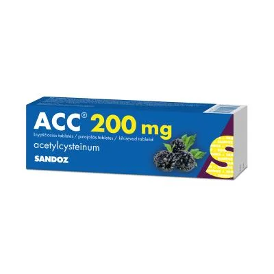 Acc 200 mg putojošās tabletes N20