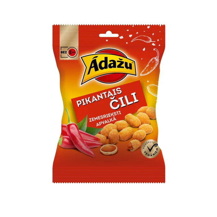 RIEKSTI ĀDAŽU PIKANTAIS ČILLI 140G