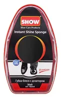SHOW INSTANT SHINE ŠVAMME APAVU SPODRINĀŠANAI AR DOZATORU, MELNA, 6ML