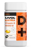 LIVOL EXTRA D VITAMĪNS 4000 SV, 120 KAPSULAS