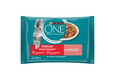 KONS.KAĶU BAR.PUR.ONE STERIL.ZIVJU 4X85G
