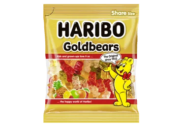 KOŠĻĀJAMĀS KONFEKTES GOLDBEAR HARIBO 175G