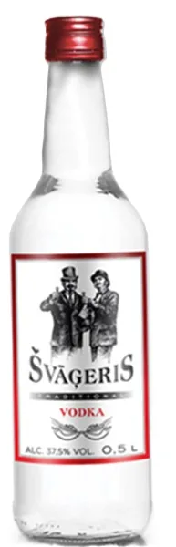 Водка Švāģeris 37,5%, 0,5 л