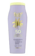 SUNOZON GLOWING PROTECTION SPF50 SAUĻOŠANĀS AIZSARGPIENIŅŠ, 200ML