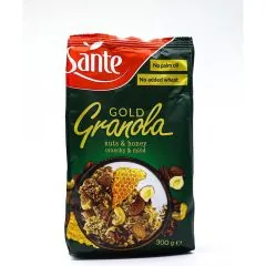 MUSLI GRANOLA GOLD AR RIEKSTIEM 300G