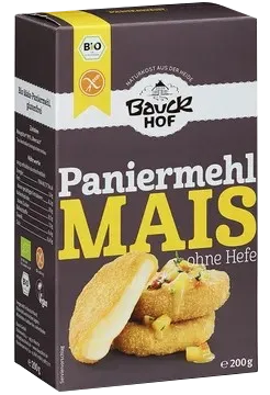 Bauck Hof BIO kukurūzas, panēšanai milti, 200 g