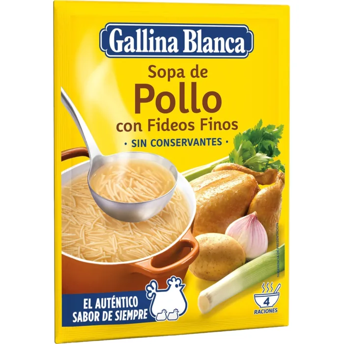 VISTAS ZUPA GALLINA BLANCA AR SMALKĀM NŪDELĒM 71G