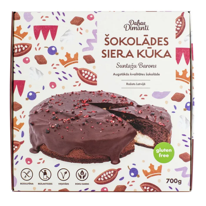 SIERA KŪKA SUNTAŽU BARONS ŠOKOLĀDES 700G