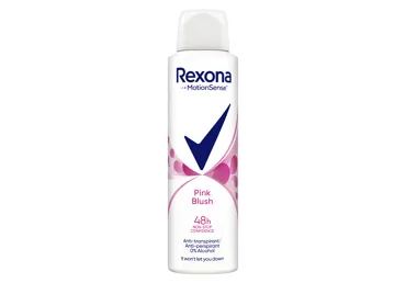 IZSMIDZINĀMS DEZODORANTS REXONA PINK BLUSH SIEVIETĒM 150ML
