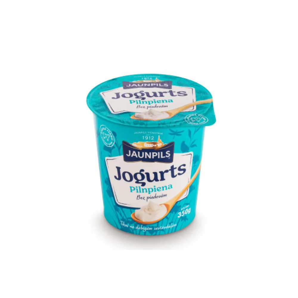 PILNPIENA BEZPIEDEVU JOGURTS 350G