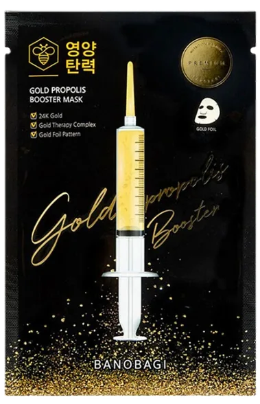 Banobagi Booster Gold Propolis auduma sejas maska, 1 gab.