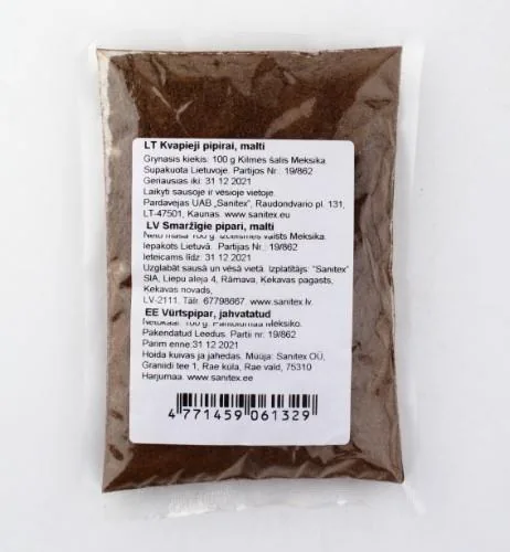 SMARŽĪGI PIPARI, MALTI, 100G