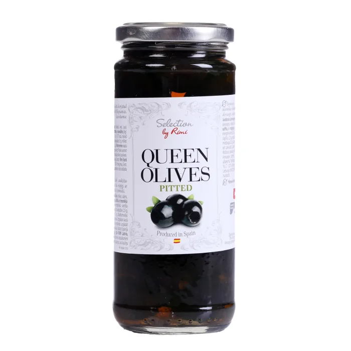 MELNĀS OLĪVAS SELECTION BY RIMI BEZ KAULIŅIEM 345G/160G