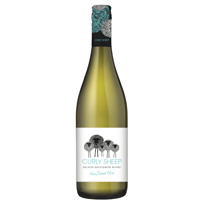 BALTVĪNS CURLY SHEEP SAUVIGNON BLANC 12% 0,75L