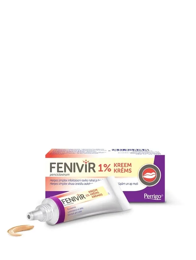 Fenivir tinted krēms 1%, 2 g