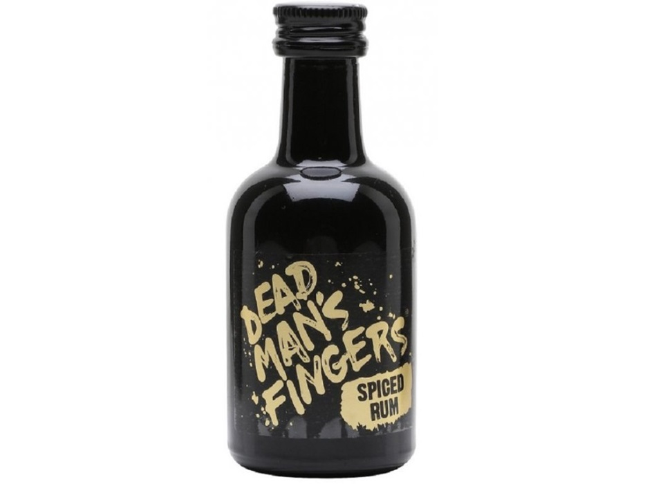 STIPRS ALKOHOLISKS DZĒRIENS AR RUMA GARŠU DEAD MAN'S FINGER SPICED, 37.5%, 0.05L