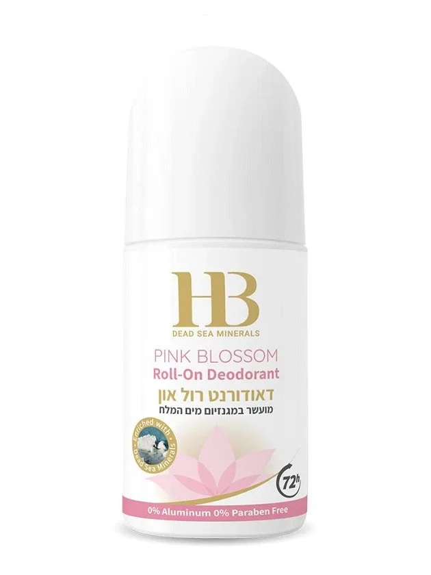 H&B sieviešu dezodorants-rullītis blossom pink, 75 ml