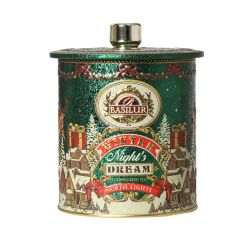 TĒJA BERAMĀ ZAĻĀ BASILUR WINTER NORTH LIGHTS 100G METĀLA