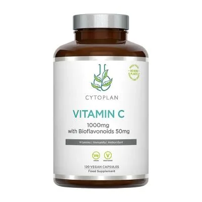 Cytoplan Vitamin C 1000 mg ar bioflavonoīdiem 50 mg kapsulas N120