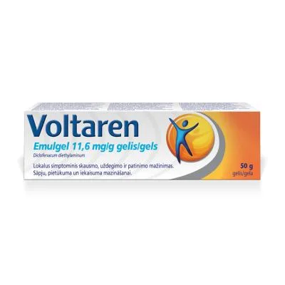 Voltaren Emulgel 11,6 mg/G gels 50 g