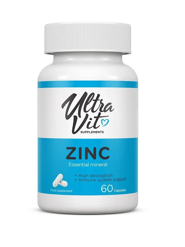 Ultravit Supplements Zinc, 60 kapsulas
