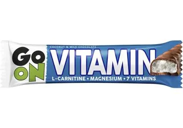 BATONIŅŠ VITAMIN KOKOSRIEKSTU GO ON 45G